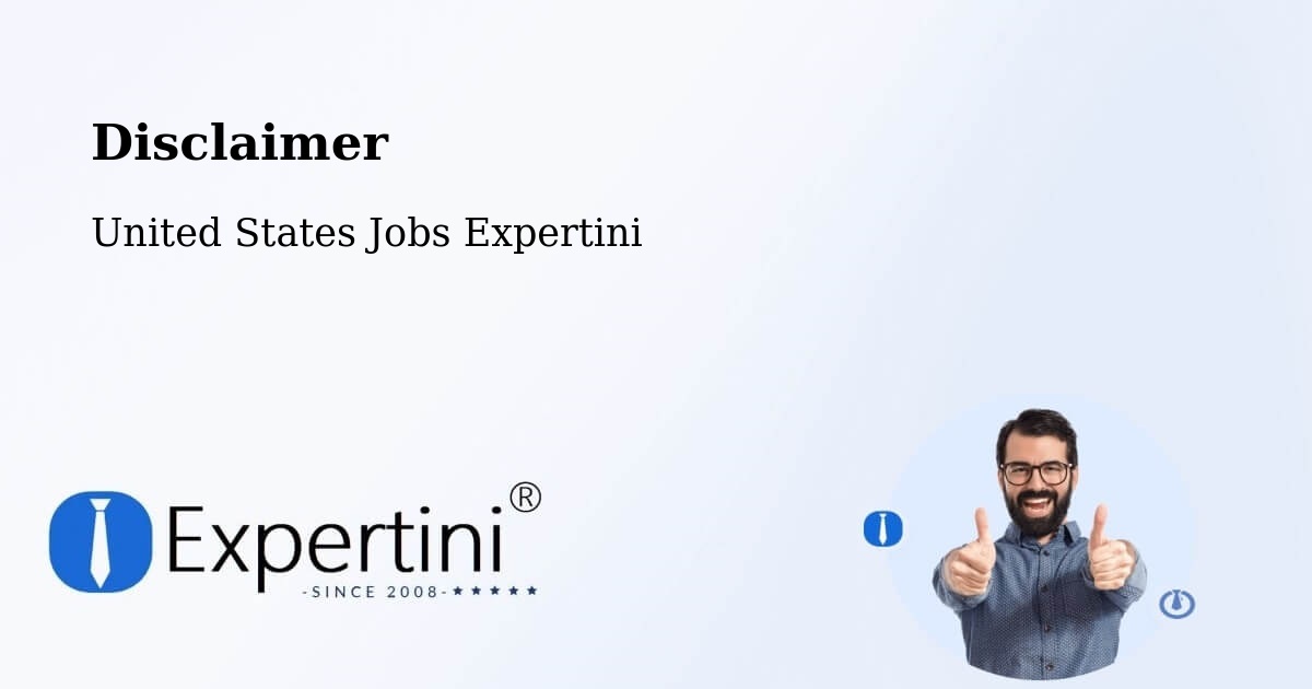 Disclaimer – Blue Bell - United States Jobs Expertini